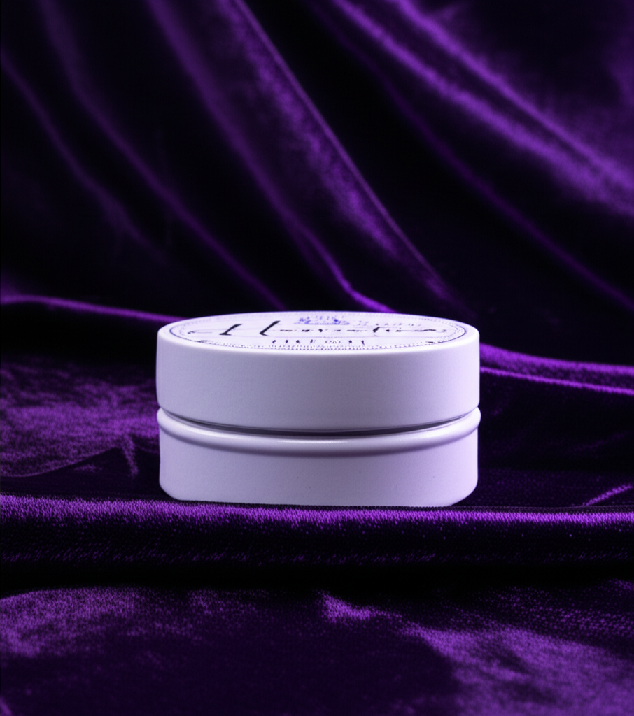 Hush tin studio shot