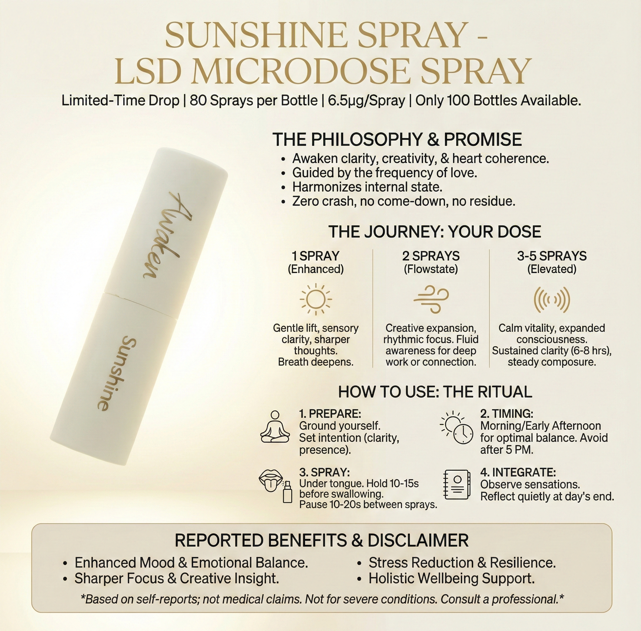 Sunshine Spray bottle
